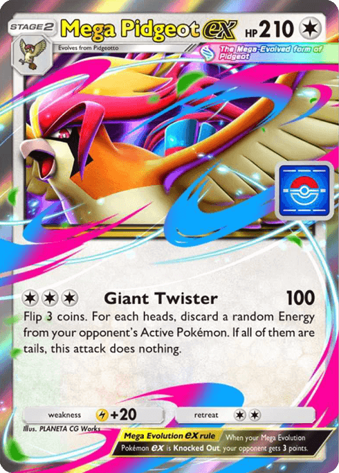 Pokemon TCG Pocket - P-B 006 Mega Pidgeot ex