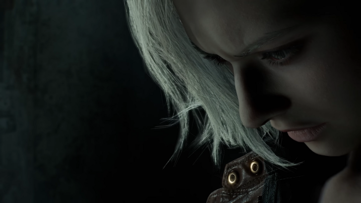 RE9 Grace Looking Intensely