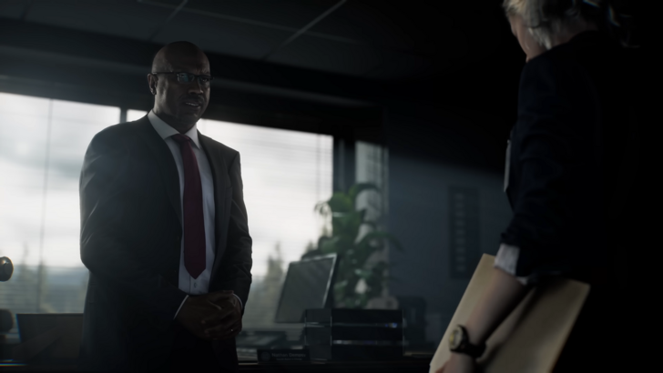 RE9 Grace Speaking To Her Boss