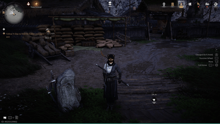 Standing Next to Boundary Stones