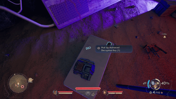 Advanced Decryption Key Location