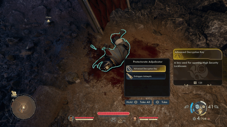 Advanced Decryption Key Location