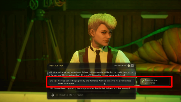 Tell Thessaly Falk About Evidence