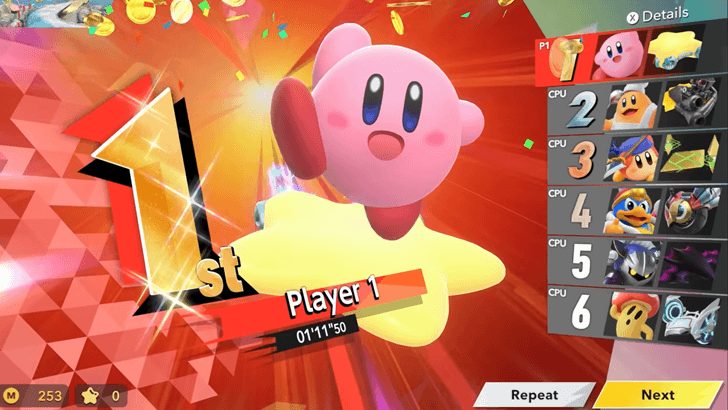 One of Three Racing Modes