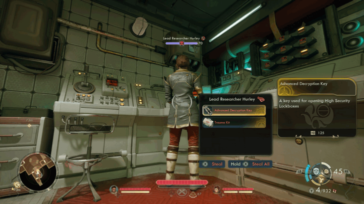 Advanced Decryption Key x3 Location