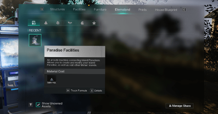 Once Human - Paradise Facilities