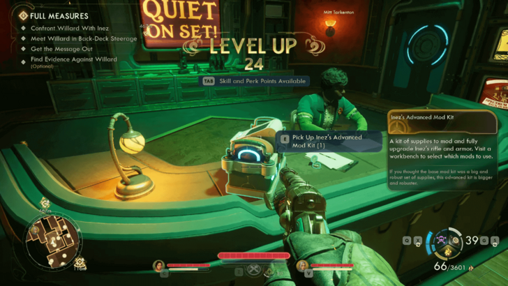 Inez Advanced Mo Kit on Front Desk