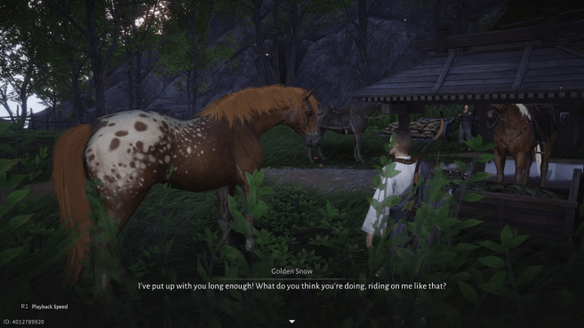 Speak to Golden Snow