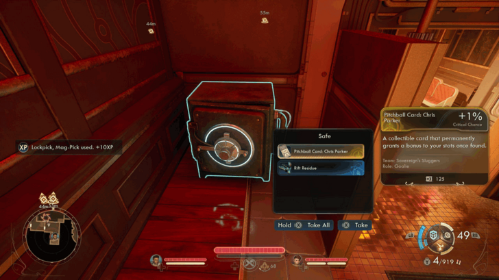 Pitchball Card: Chris Parker Location