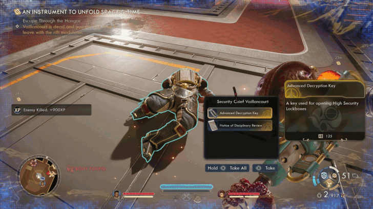 Advanced Decryption Key Location