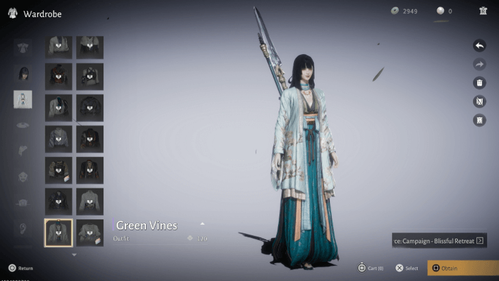 WWM - Green Vines Appearance