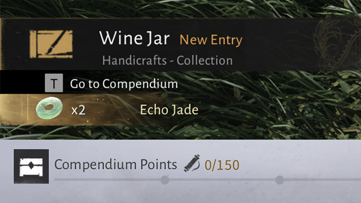 Getting a Compendium Entry