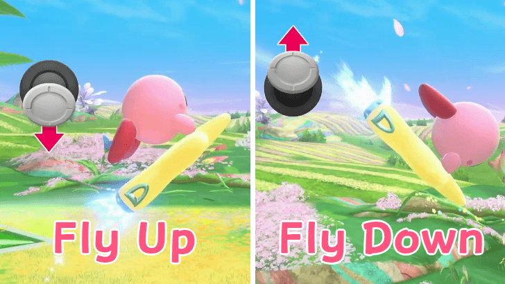 How to Fly Up and Down