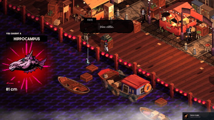 Catching a Hippocampus Fish