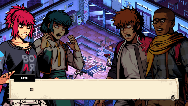 Faye, Namako, Destin, Knute Shocked