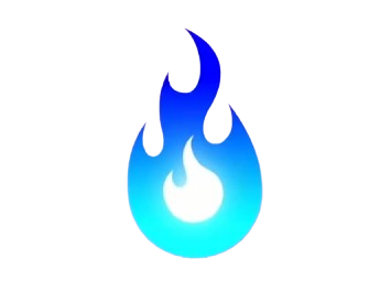 Sticker (Blue Flame)