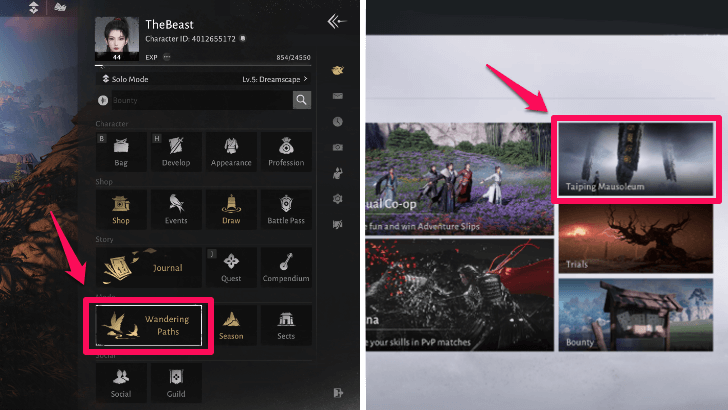 How to Unlock Taiping Mausoleum