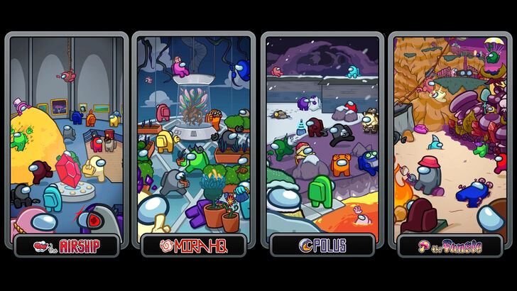 maps in the background of the create game screen