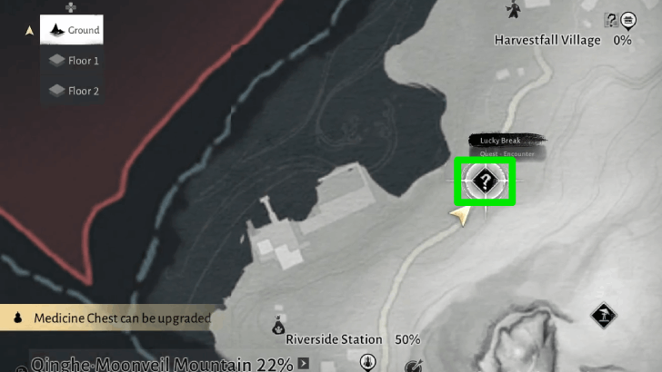 Lucky Break Map Location