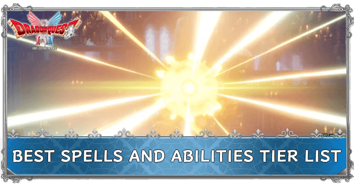Dragon Quest 1-2 - Best Spells and Abilities Tier List