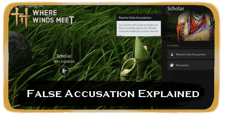 False Accusation top