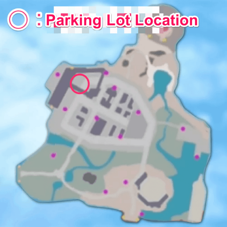 Parking Lot Location Map v1