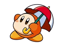 Sticker (Waddle Dee with Umbrella)