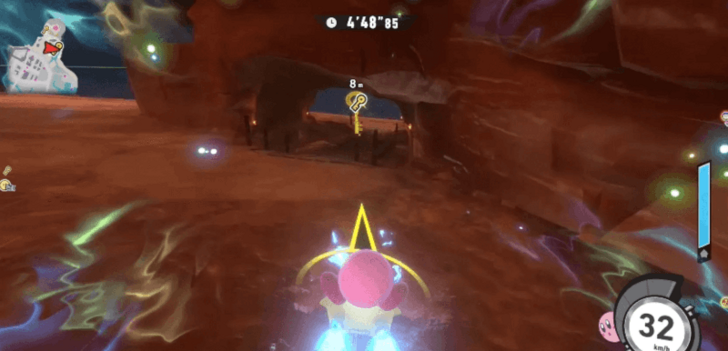 Key 1 On the bridge near the volcano