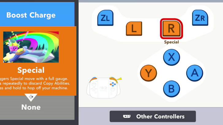 Default Control - Pro Controller
