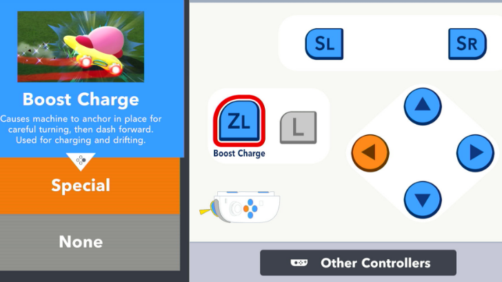 Default Control - Left Joy-Con
