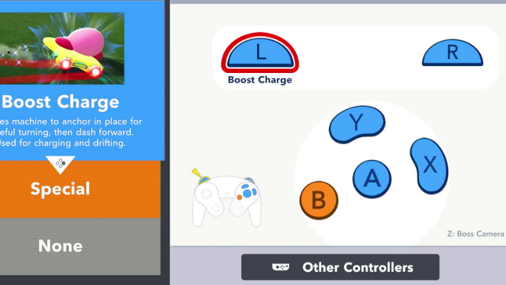 Default Control - GameCube Controller