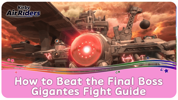 Kirby Air Riders - How to Beat the Final Boss