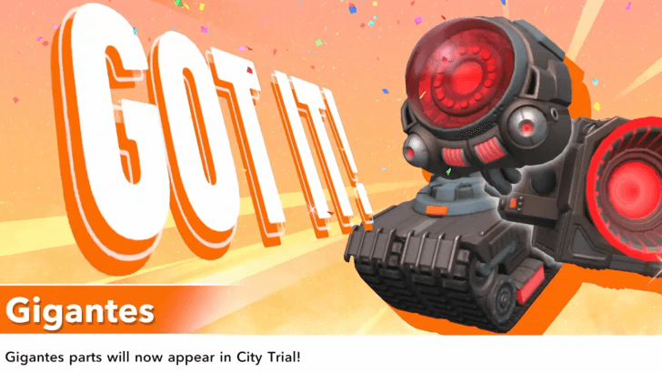 Unlock Gigantes Machine Parts