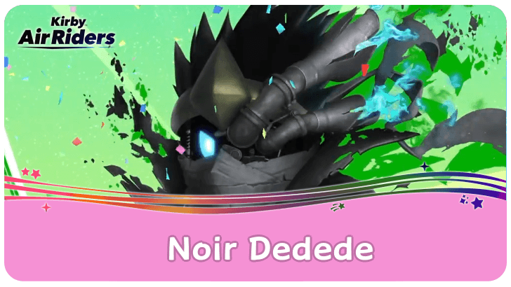 Kirby Air Riders How to Unlock Noir Dedede, Best Machines and Alt Colors