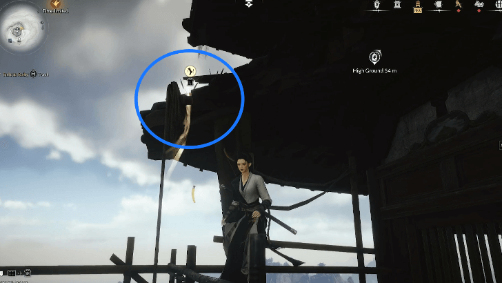 Interact with the Ledge