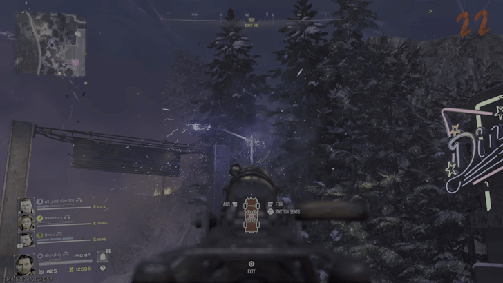 lamppost in north entrance