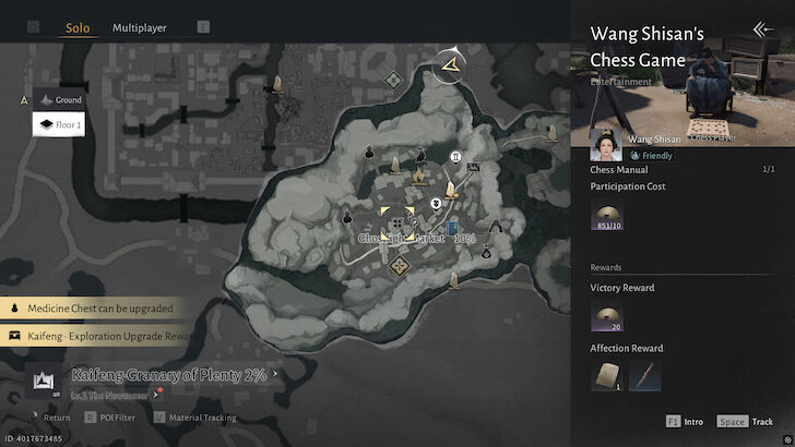 Wang Shisan Location