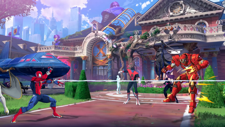 MARVEL Tōkon: Fighting Souls Spiderman Webbing Ironman