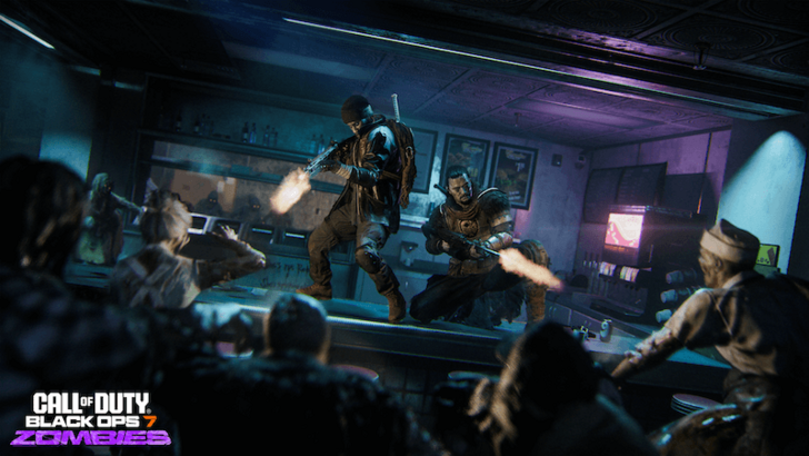 CoD BO7 Killing Zombies