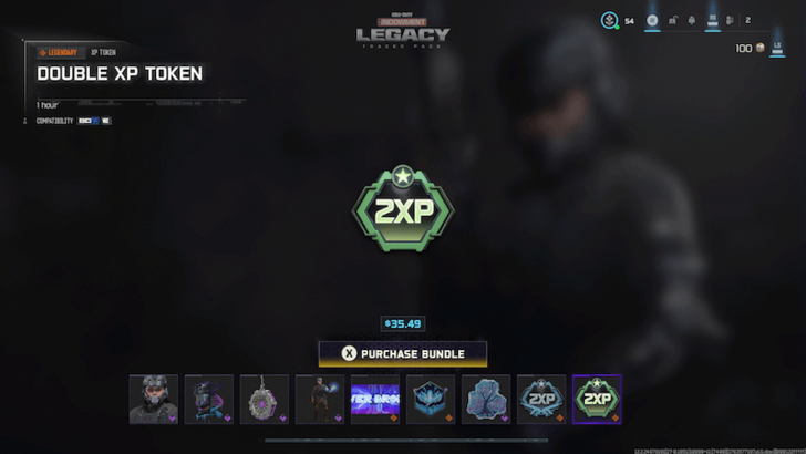 CoD BO7 Double XP Token
