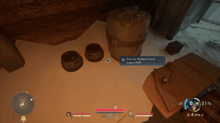 Pitchball Card: Logan Wall Location