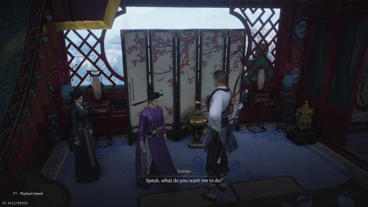 Speak to Murong Yuan After the Banquet