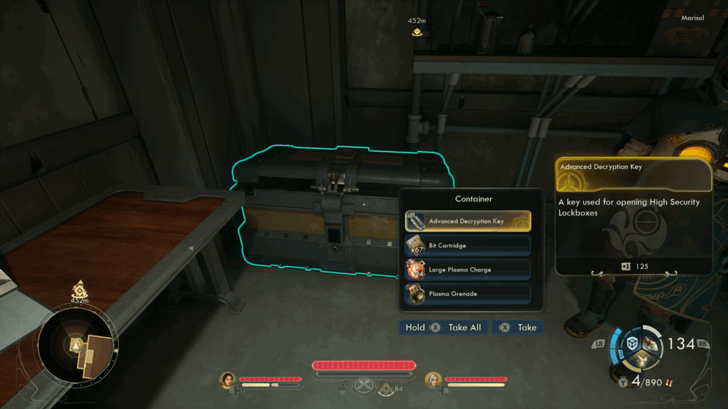 Advanced Decryption Key Location