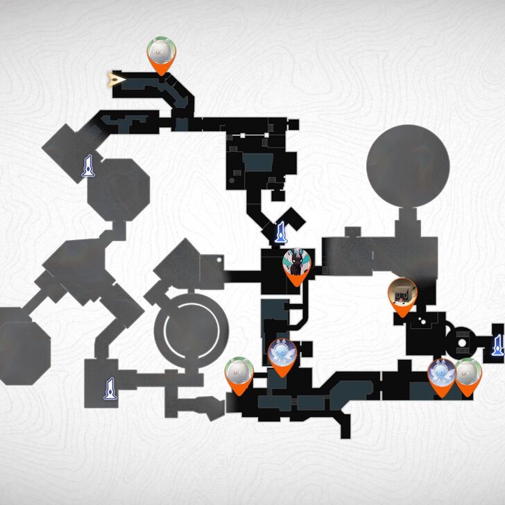 DNA - Sewers Geniemon Map Locations