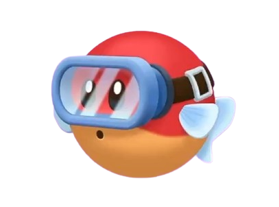 Sticker (Fish Goggles)