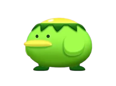 Sticker (Green Duck)