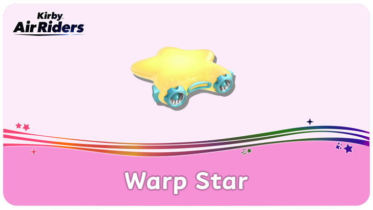 Kirby Air Riders - Warp Star