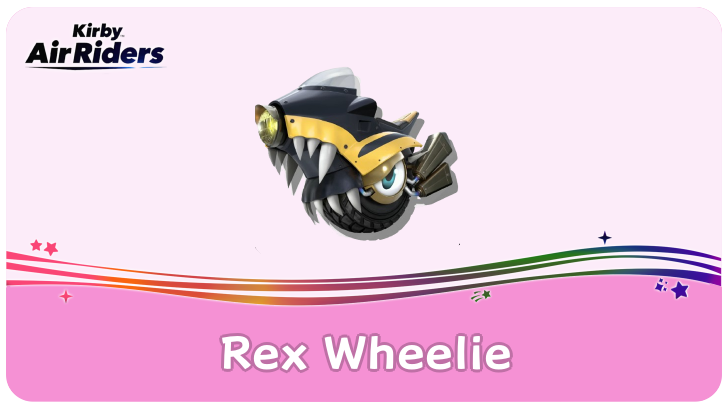 Kirby Air Riders - Rex Wheelie