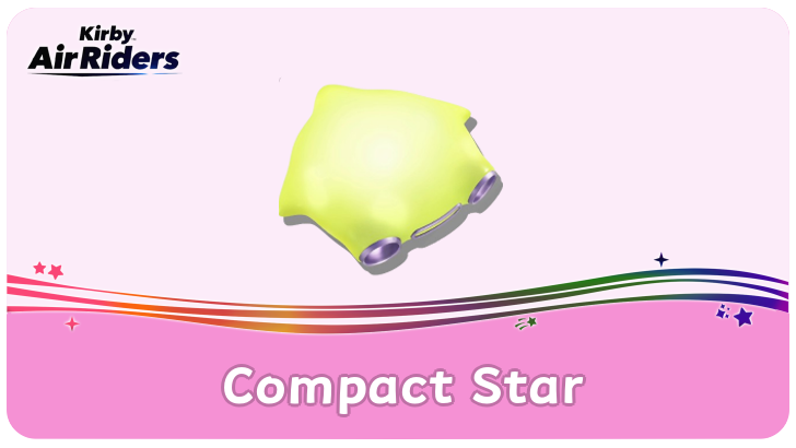 Kirby Air Riders - Compact Star