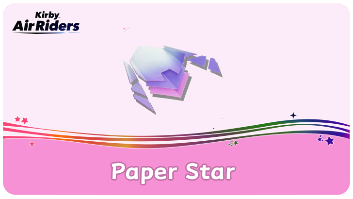 Kirby Air Riders - Paper Star
